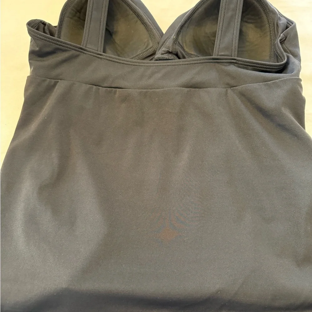 Miraclesuit Black Twist Front Tankini - Picture 9 of 16